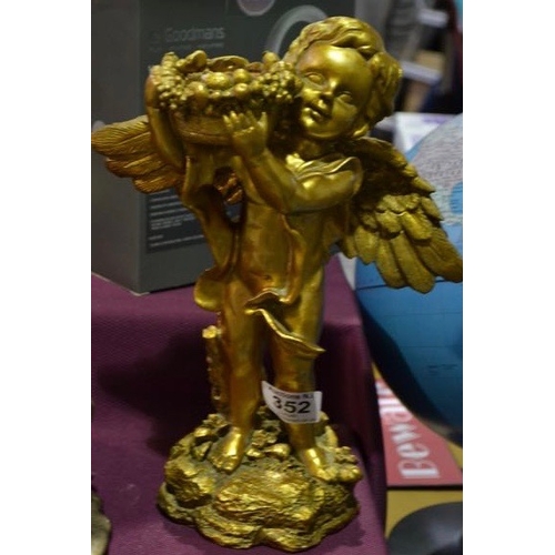 352 - Gold Cherub