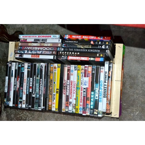 851 - Box of DVDs