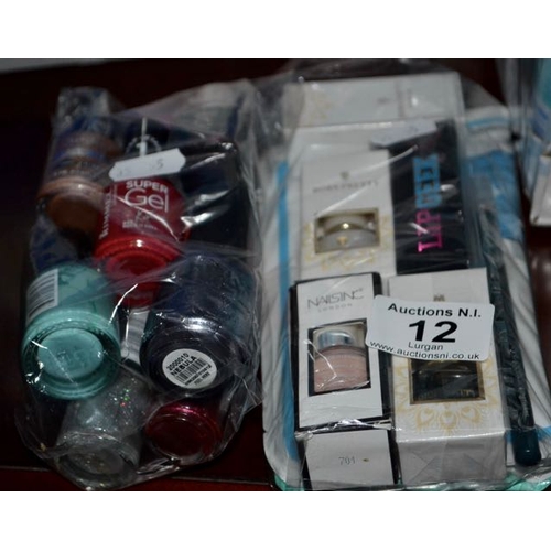 2x Cosmetic Gift Pack Incl Lots of Nail Varnish RRP £40£50
