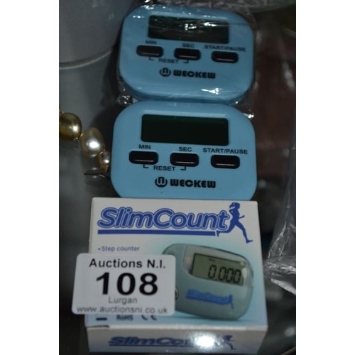 108 - Slim Count + 2 Timers