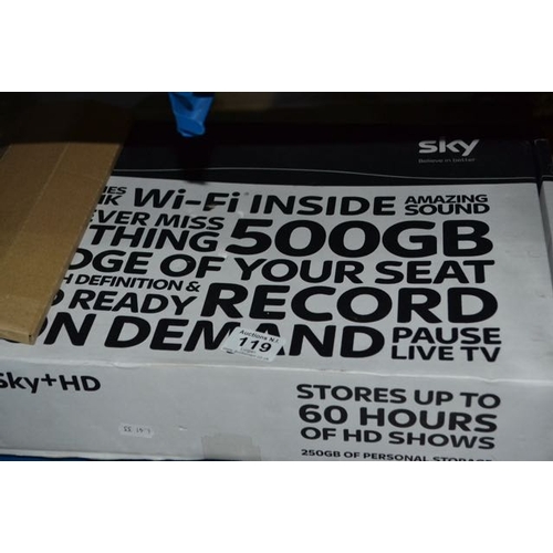 119 - Sky+ HD Box