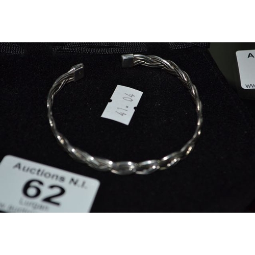 62 - Silver Bangle