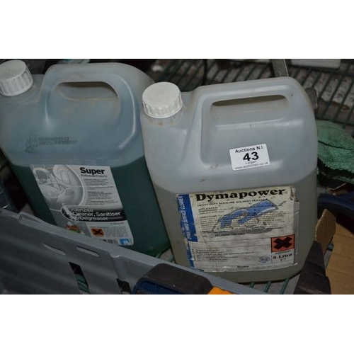 43 - 5L Dymapower + 5L Sanitiser