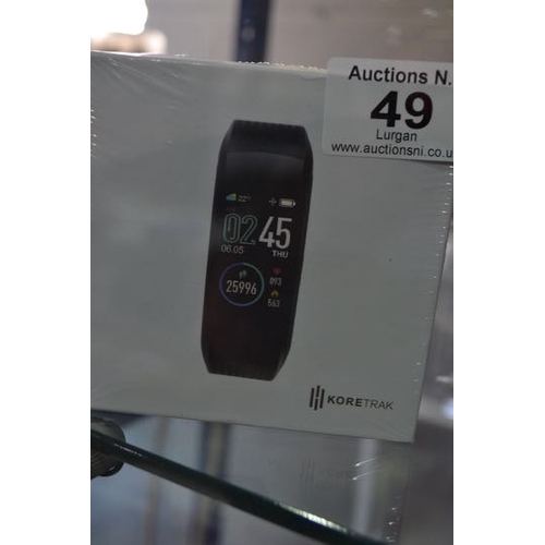 49 - Kore Trak Smart Health Band