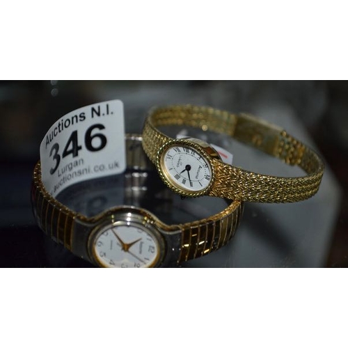 346 - Accurist Ladies Watch x2