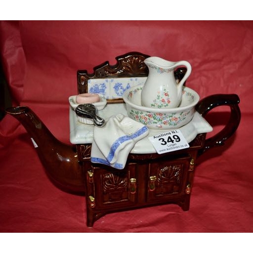 349 - P Cardew Washstand Ltd Ed Teapot