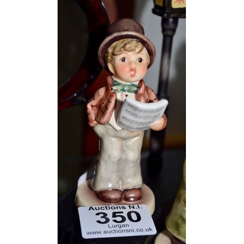 350 - Goebel Exclusive Ed 2006/2007 Lamp Light Caroller