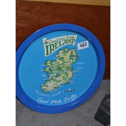 482 - Ireland Pub Tray