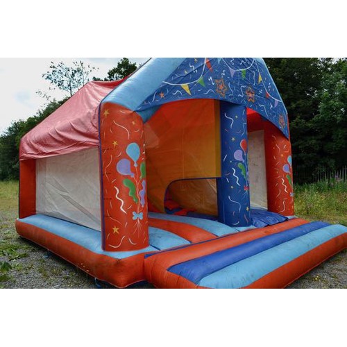 379 - Bouncy Castle with Indoor Slide - Appx 14'x16' - with Blower