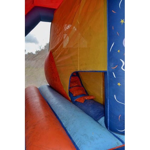 379 - Bouncy Castle with Indoor Slide - Appx 14'x16' - with Blower