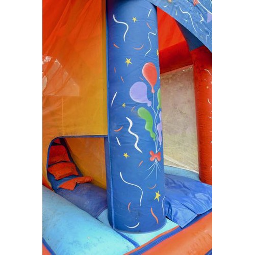 379 - Bouncy Castle with Indoor Slide - Appx 14'x16' - with Blower