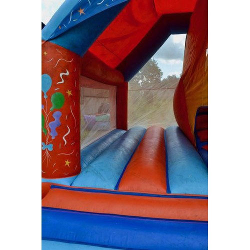 379 - Bouncy Castle with Indoor Slide - Appx 14'x16' - with Blower