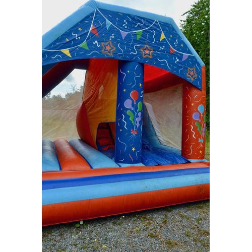 379 - Bouncy Castle with Indoor Slide - Appx 14'x16' - with Blower