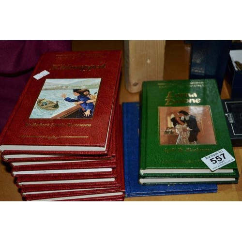 557 - 12x Hardback Classic Adventures Books