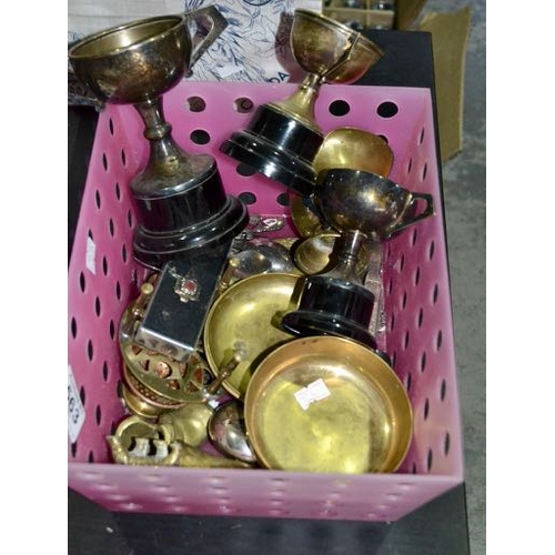 563 - Collection of Brass + Trophies