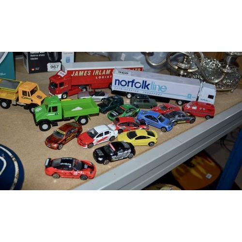 966 - Collection Of Model Cars And Lorries