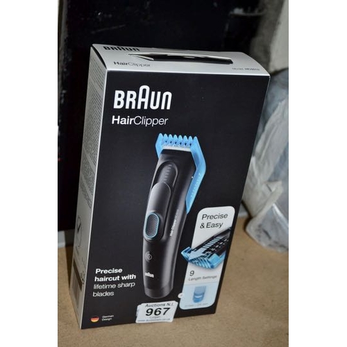 967 - Braun Hairclippers