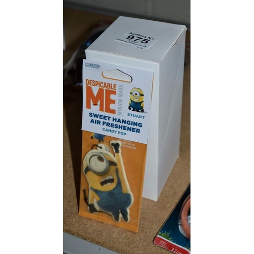 975 - 12 x Despicable ME Air Fresheners