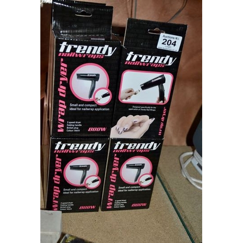 204 - 10 x Trendy Nail Wrap Dryer