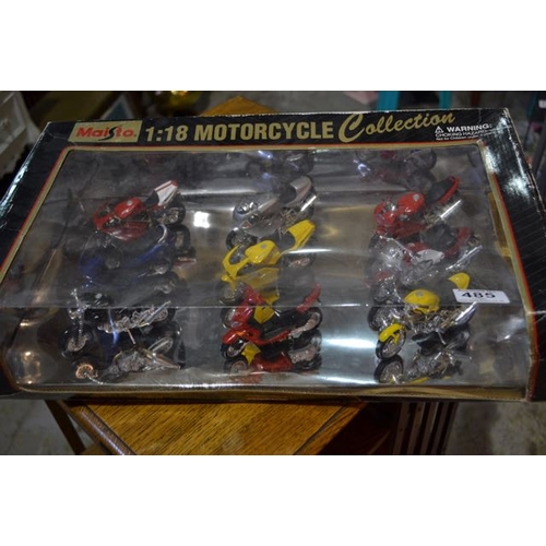 485 - Maisto 1-18 Motorcycle Collection