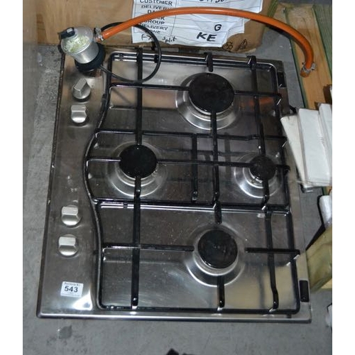 543 - Hotpoint Gas Hob