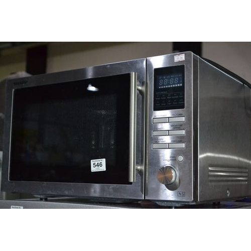 546 - Sharp Microwave Oven