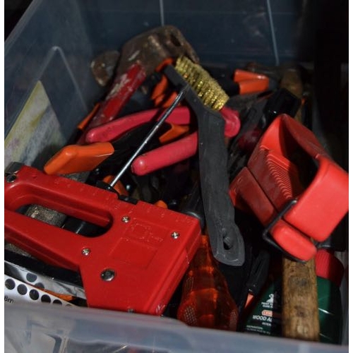 575 - Box Of Tools Incl Staple Gun