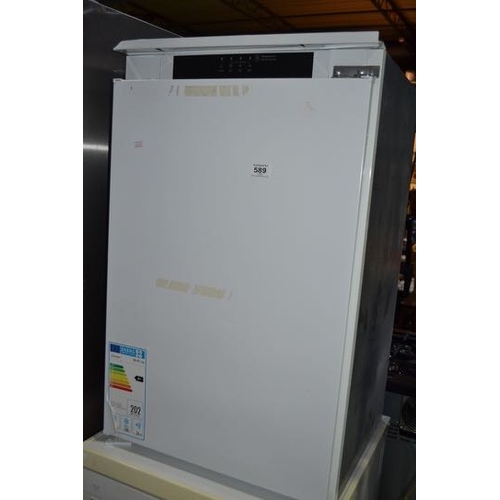 589 - Indesit Integrated Freezer