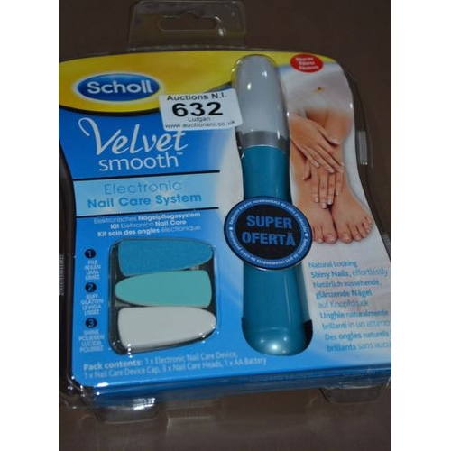 632 - Scholl Electronic Nail Care System