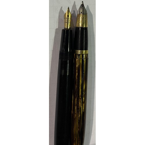 80 - Parker 14k Nib Pen + Sheaffer 14k Nib Pen + Parker Fountain Pen