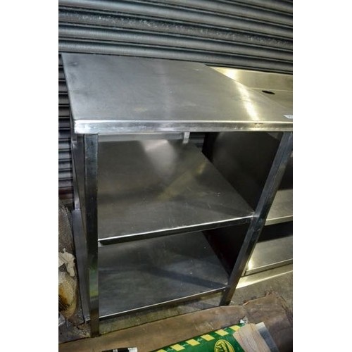 601C - Stainless Steel Shelving Prep Station 70cm x 80cm x 103cm