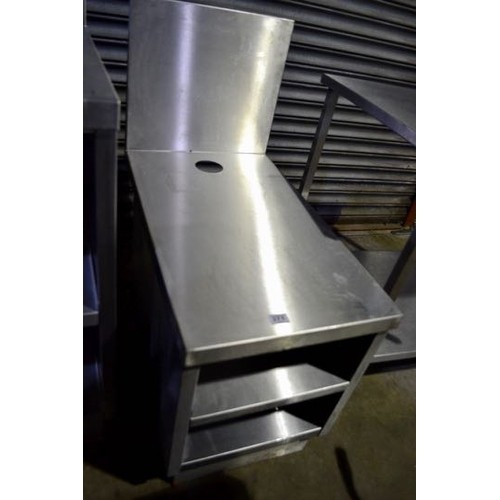 601D - Stainless Steel Low Unit 76cm x 45cmx 100cm