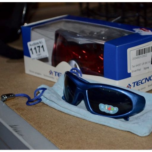 1171 - Techno Skiing Glasses + Kids Sunglasses