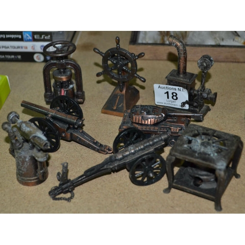 18 - Collection Of 8 Novelty Sharpeners