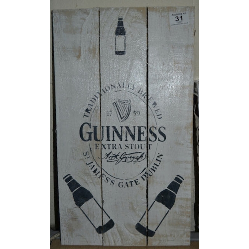 31 - Decorative Guinness Wall Plaque