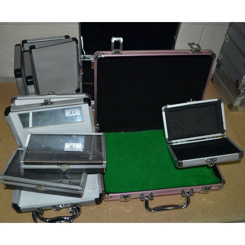 51 - Approx 9 Flight Cases
