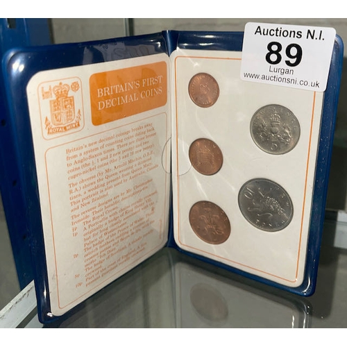 89 - Britains First Decimal Coins
