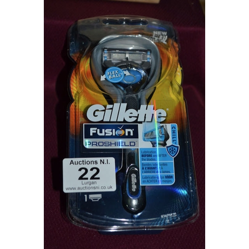 22 - Gilette Fusion Pro Shield