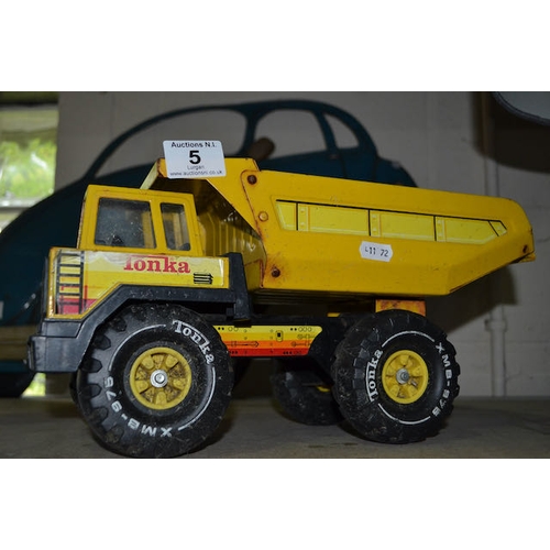 5 - Tonka Dump Truck - Metal