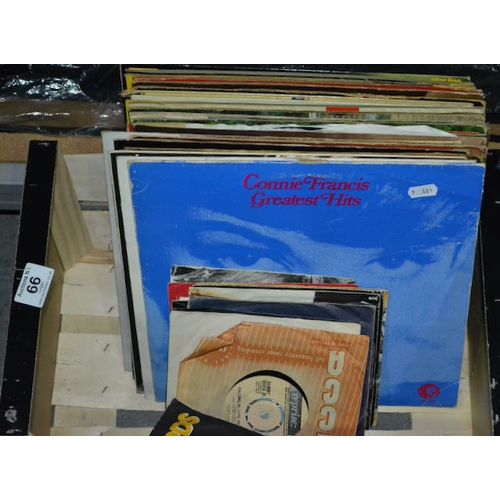 66 - Crate Of LPS/Singles Incl Connie Francis