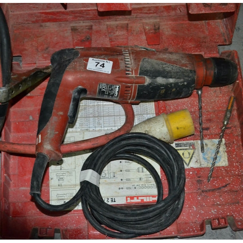 74 - Hilti 110v Electric Drill