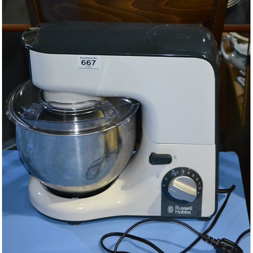 667 - Russell Hobs Stand Mixer - Missing Whisk