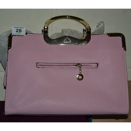 28 - Pink Handbag