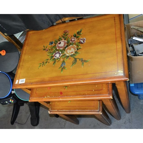 103 - Nest Of 3 Tables