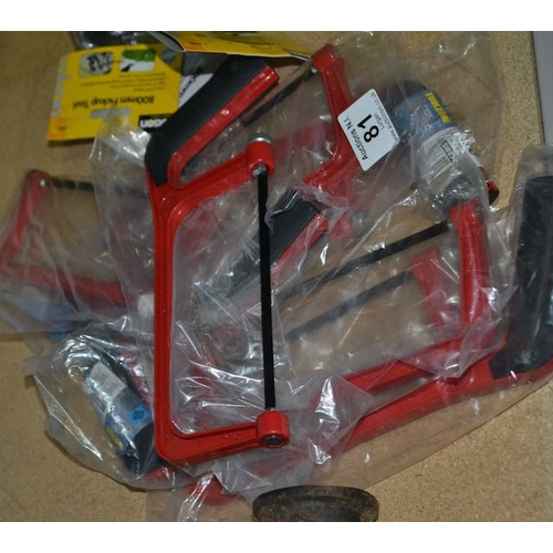 81 - 6 x Junior Hacksaw
