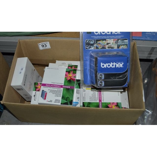 93 - Box Of Ink Cartridges