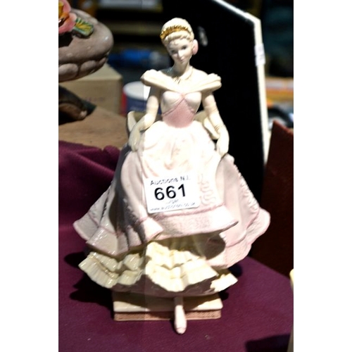 661 - Coalport Lady - An Enchanted Evening