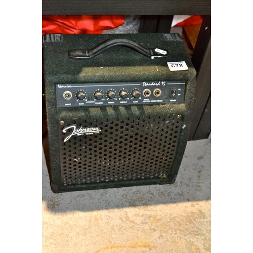 678 - Johnson Warrior Amp