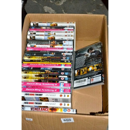 800 - Box Of DVDs