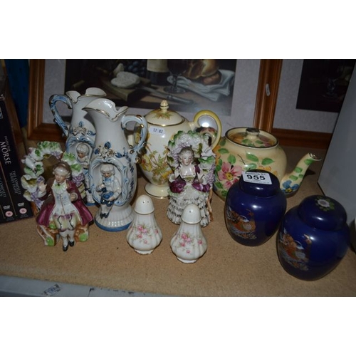 955 - Collectables Incl Teapots